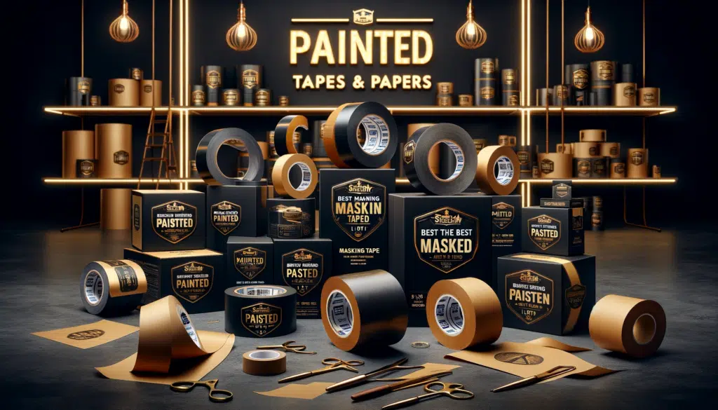 Painted LTD - Showcasing the best Masking Tapes & Papers from Starchem and RPM Tapes
